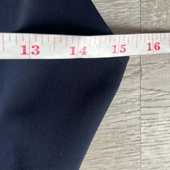 Shona Joy Cocktail Draped Dress in Navy - Picture 15 of 16